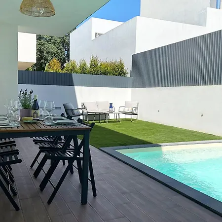 Priv Pool, 10min Beach, Near Lisbon וילה אמורה